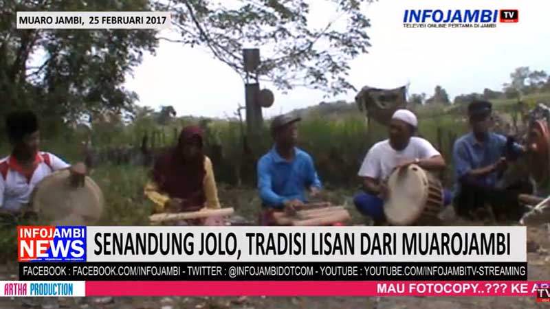 Senandung Jolo Tradisi Lisan Dari Muaro Jambi