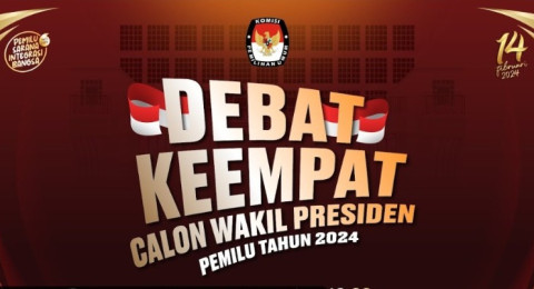LIVE | Debat Keempat Calon Wakil Presiden Pemilu Tahun 2024