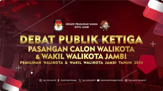 LIVE - Debat Publik Ketiga Pasangan Calon Walikota dan Wakil Walikota Jambi Pilkada Tahun 2024