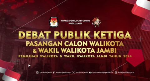 LIVE - Debat Publik Ketiga Pasangan Calon Walikota dan Wakil Walikota Jambi Pilkada Tahun 2024